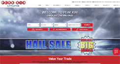 Desktop Screenshot of peakkia.com